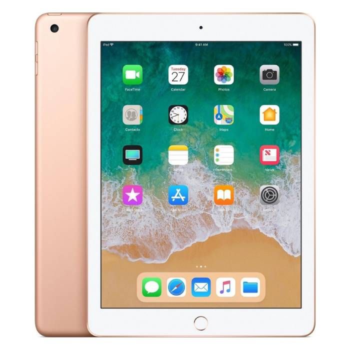 Apple iPad 6 (2018) 9,7 inch 32 GB Goud, voorbeeldfoto 1