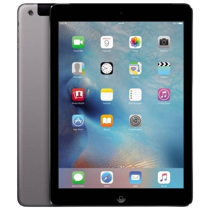Apple iPad Air 1 (2013) 9,7 inch 16 GB Spacegrijs Wi-Fi + Cellular, voorbeeldfoto 1