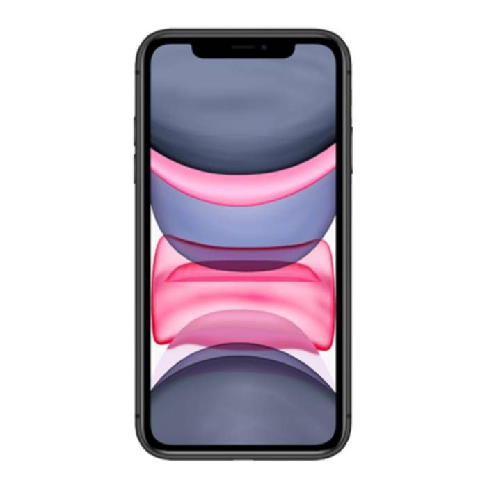 Apple iPhone 11 64 GB Zwart, voorbeeldfoto 3