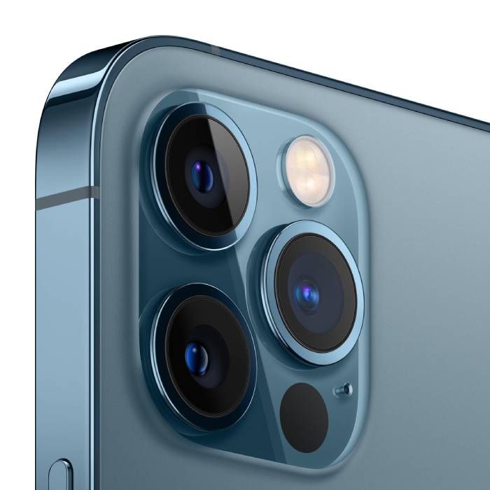 Apple iPhone 12 Pro 128 GB Oceaanblauw, voorbeeldfoto 3