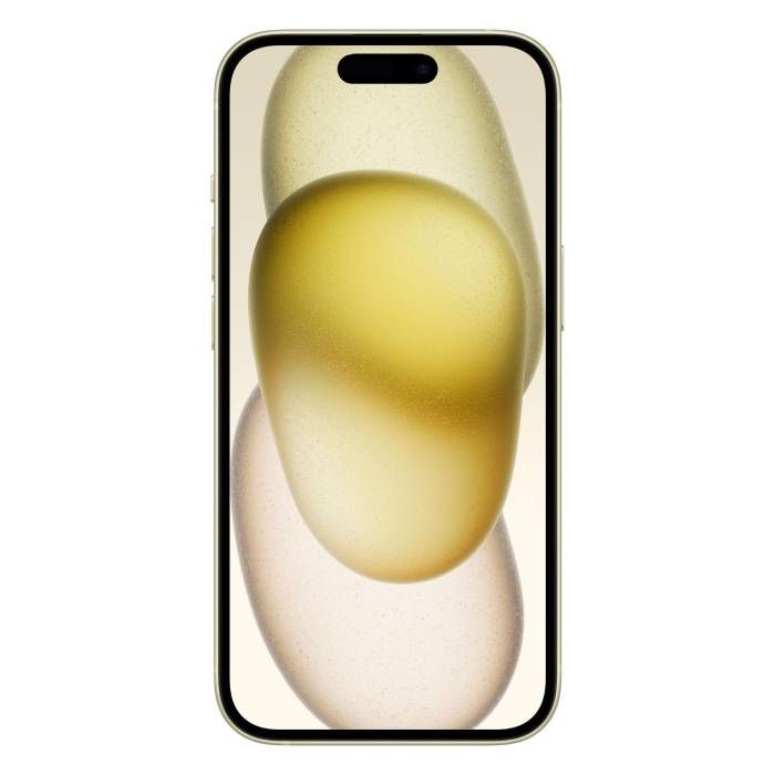 Apple iPhone 15 128 GB Geel, voorbeeldfoto 2