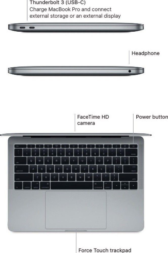 Apple MacBook Pro (13 inch, 2017), voorbeeldfoto 2