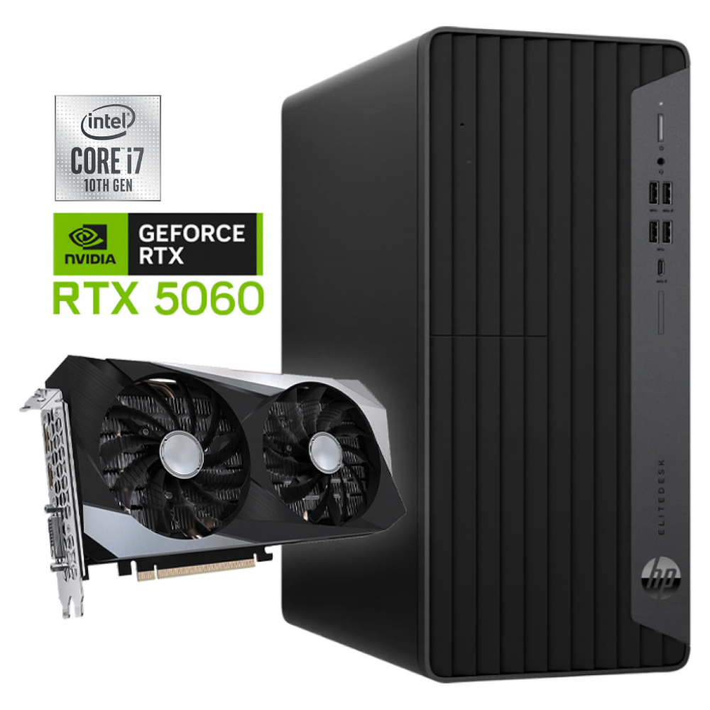 HP EliteDesk 800 G6 Tower - RTX 5060, voorbeeldfoto 1